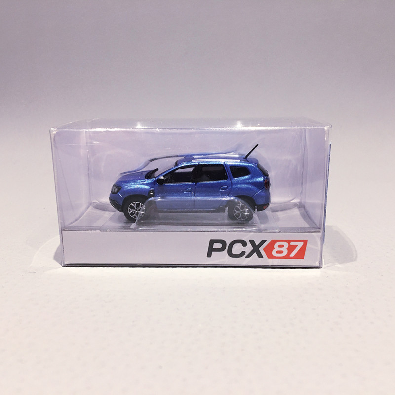 DACIA Duster 2, Bleu métal - PCX87 / SAI 7381 - HO 1/87