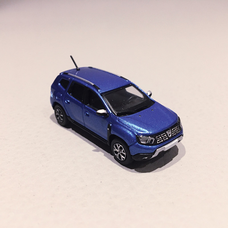 DACIA Duster 2, Bleu métal - PCX87 / SAI 7381 - HO 1/87