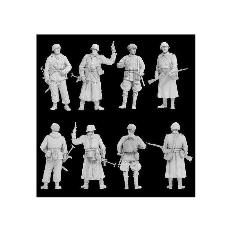 Combatants tenue hivers Front de l'Est 1942-43 - DRAGON 6652 - 1/35