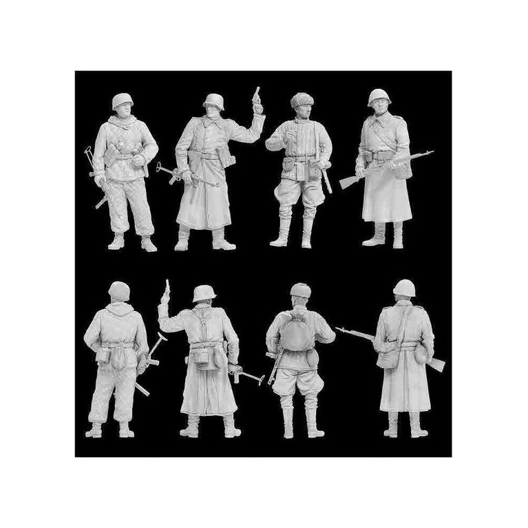 Combatants tenue hivers Front de l'Est 1942-43 - DRAGON 6652 - 1/35