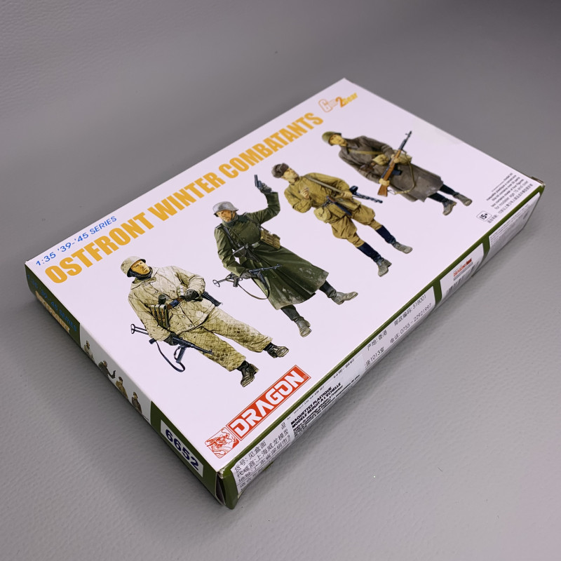 Combatants tenue hivers Front de l'Est 1942-43 - DRAGON 6652 - 1/35