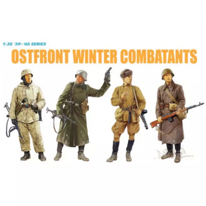 Combatants tenue hivers Front de l'Est 1942-43 - DRAGON 6652 - 1/35
