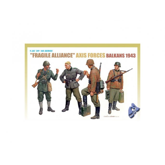 "Fragile Alliance" Axis forces Balkans 1943 - DRAGON 6563 - 1/35