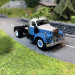 Camion tracteur, MACK B 61 Blanc Bleu - BREKINA 85976 - 1/87