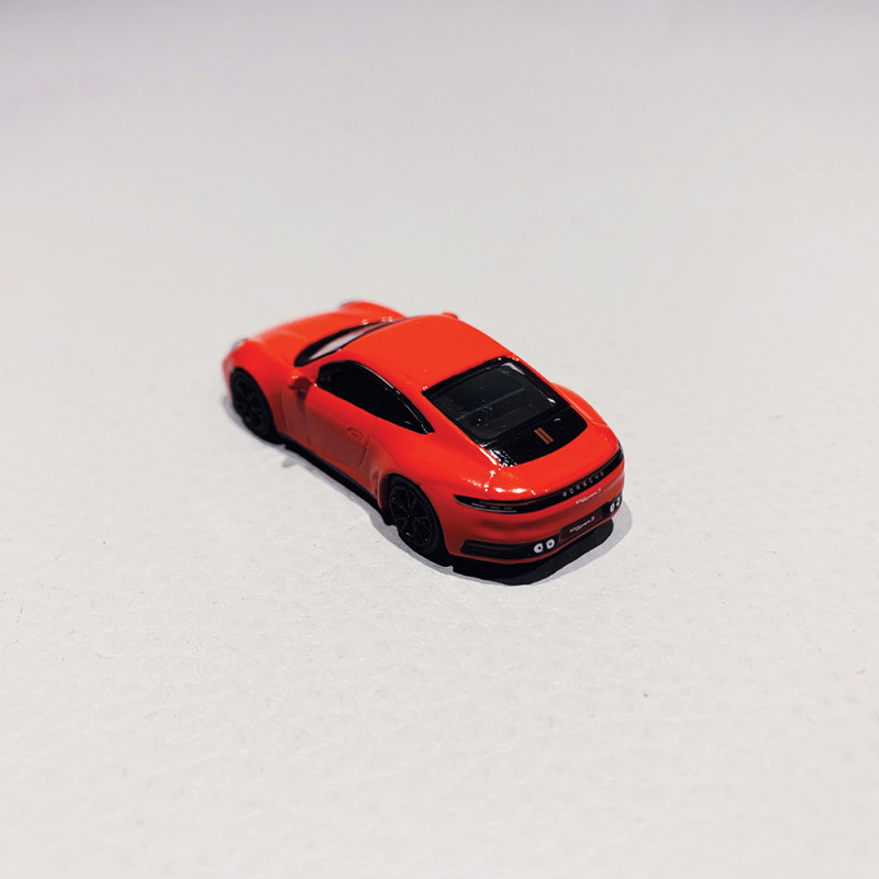 Porsche 911 (992) Carrera S, Rouge - SCHUCO 452670400 - HO 1/87