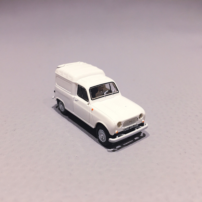 Renault 4L Fourgonnette, Blanche - BREKINA / SAI 1641 - 1/87