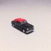 Peugeot 403 Taxi Noire et Rouge, avec personnages - SAI 1623 - 1/87