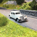 Citroën Traction 11A, 1952, avec personnages - SAI 1601 - 1/87