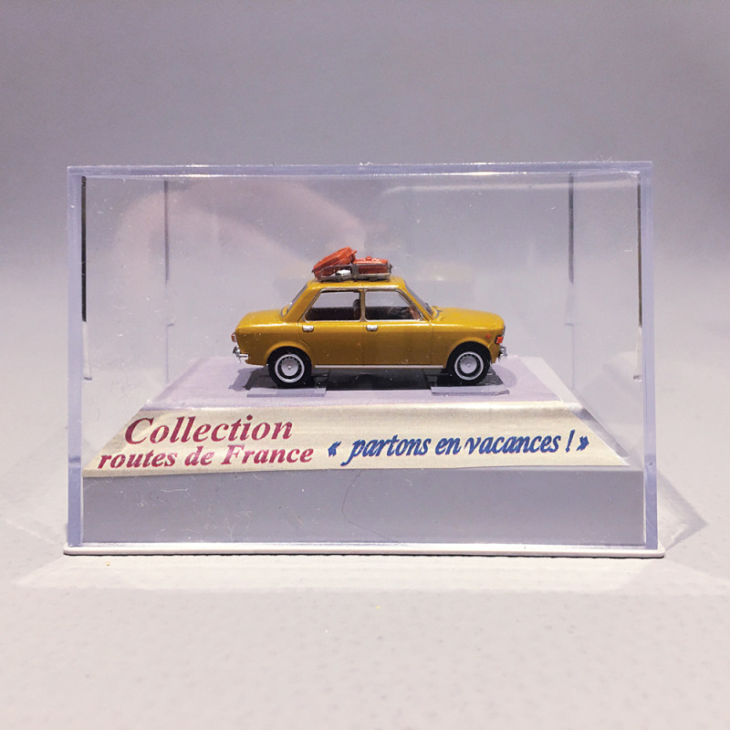 Fiat 128, "Moutarde", Galerie et valises - SAI 1785 - 1/87