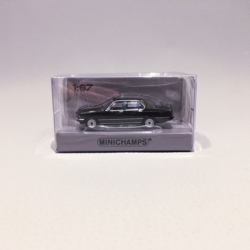 BMW Série 7, 1977, Vert Métal - MINICHAMPS 870 020400 - 1/87