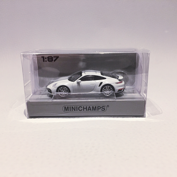 Porsche 911 (992) Turbo, 2020, Grise - MINICHAMPS 870 069072 - 1/87