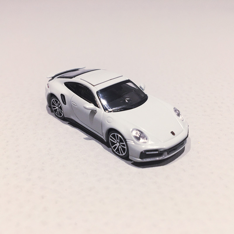 Porsche 911 (992) Turbo, 2020, Grise - MINICHAMPS 870 069072 - 1/87