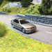 BMW M3 E36, 4p, Argent - MINICHAMPS 870 020302 - 1/87