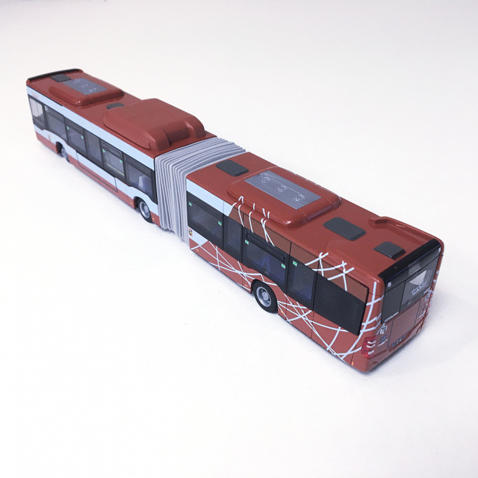 Bus à soufflet, Mercedes Citaro Toulouse L78 - RIETZE 735931 - 1/87