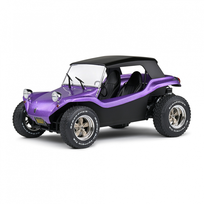 Buggy MEYERS Manx, Couvert, Purple Metal, 1968 - SOLIDO S1802706 - 1/18
