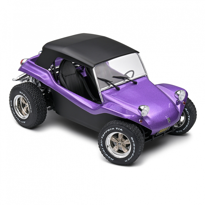 Buggy MEYERS Manx, Couvert, Purple Metal, 1968 - SOLIDO S1802706 - 1/18