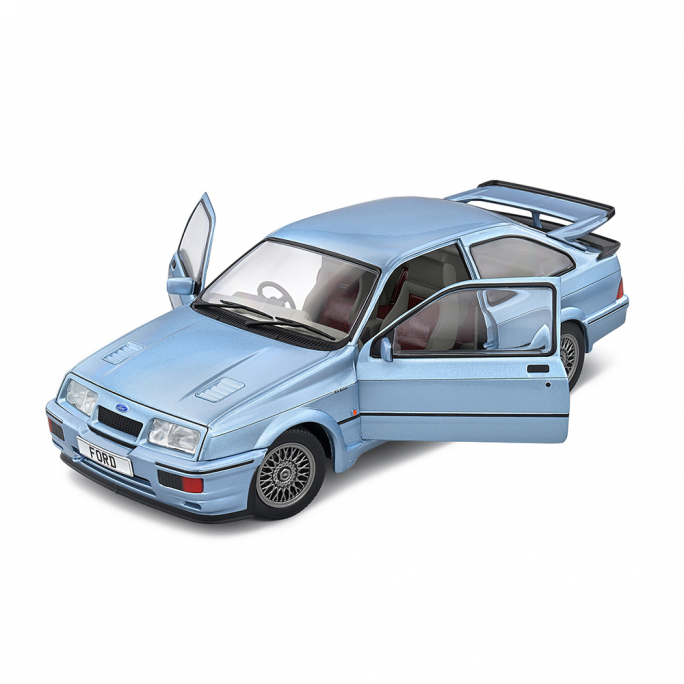 Ford Sierra Cosworth RS500, Bleu Glacier, 1987 - SOLIDO S1806106 - 1/18