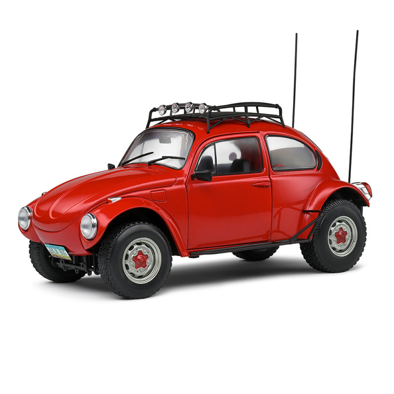 Coccinelle "Baja Bug", Rouge pailleté, 1976 - SOLIDO S1809602 - 1/18