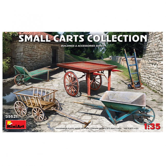 Collection de petits Chariots - MINIART 35621 - 1/35