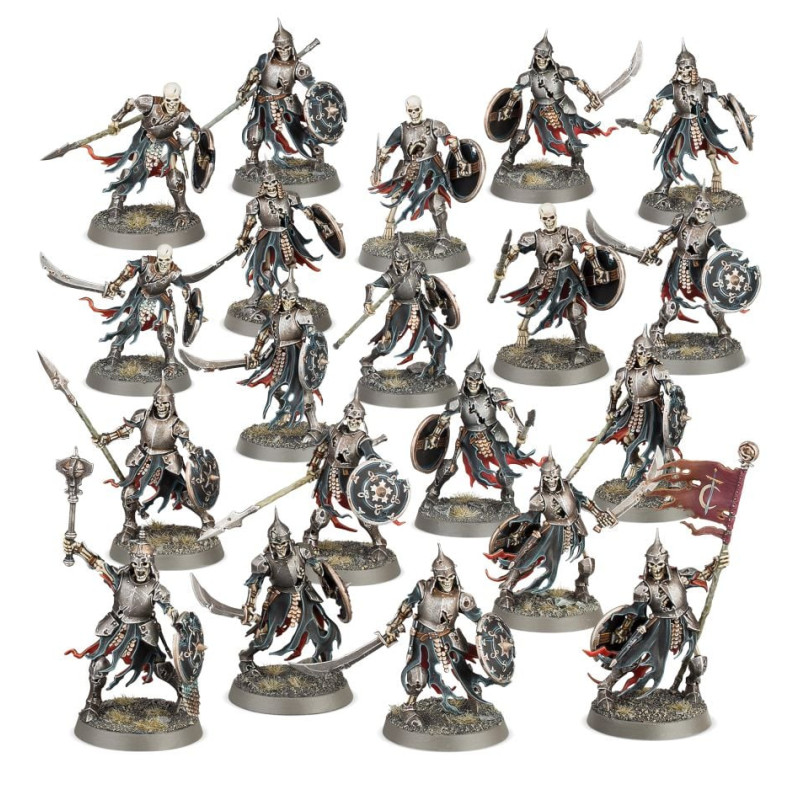 Warhammer Age of Sigmar : Deathrattle Skeletons - WARHAMMER 91-42