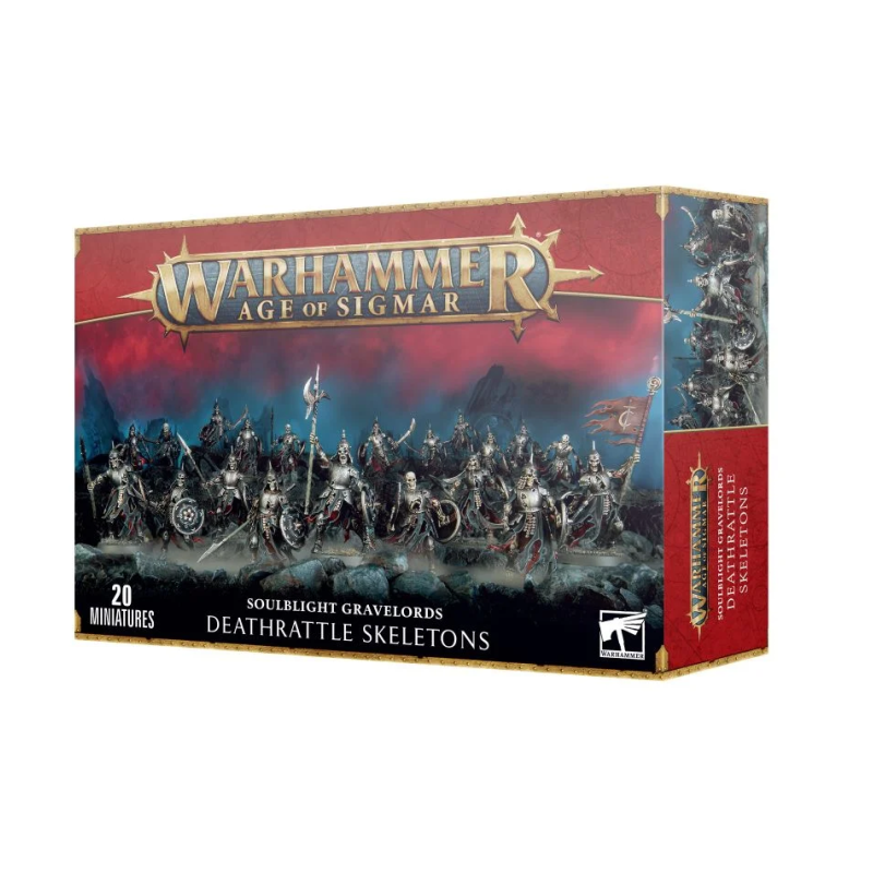 Warhammer Age of Sigmar : Deathrattle Skeletons - WARHAMMER 91-42