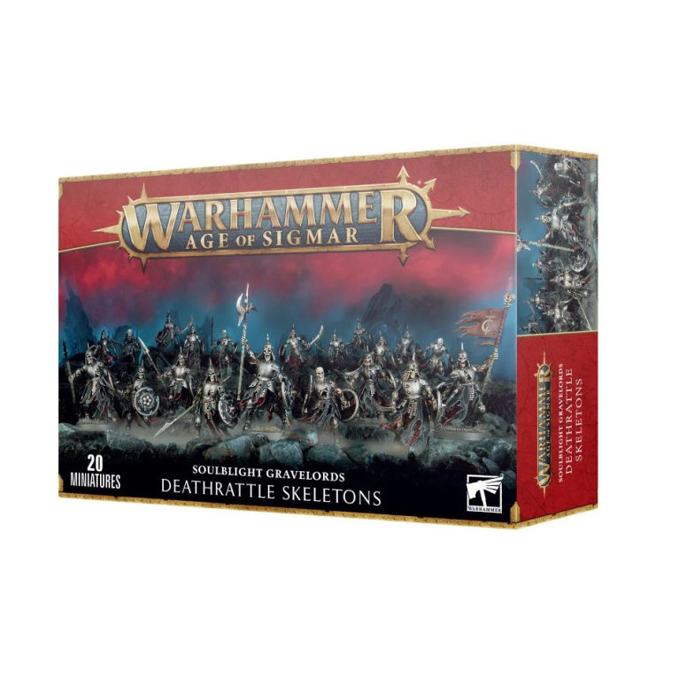 Warhammer Age of Sigmar : Deathrattle Skeletons - WARHAMMER 91-42