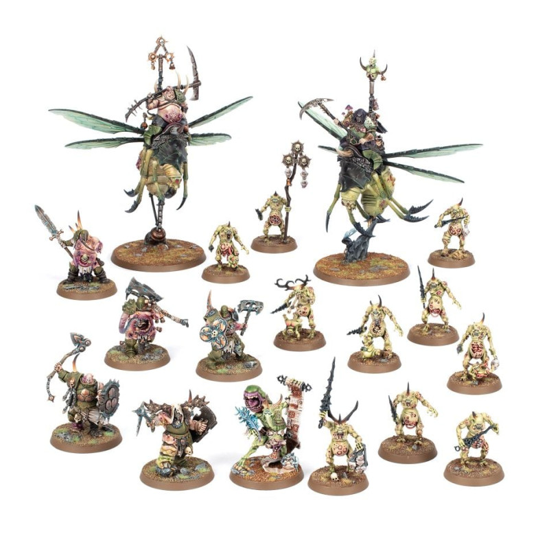 Warhammer Age of Sigmar : Avant-garde: Putrescents de Nurgle - WARHAMMER 70-01