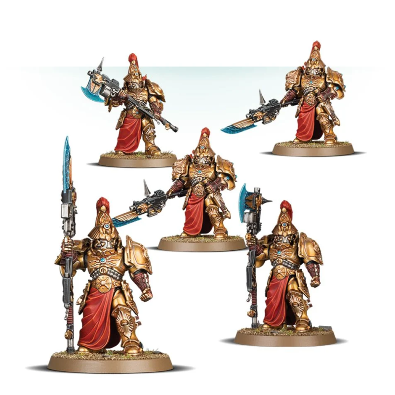 Warhammer 40,000 : Custodian Wardens Vexilus Praetor - WARHAMMER 01-11