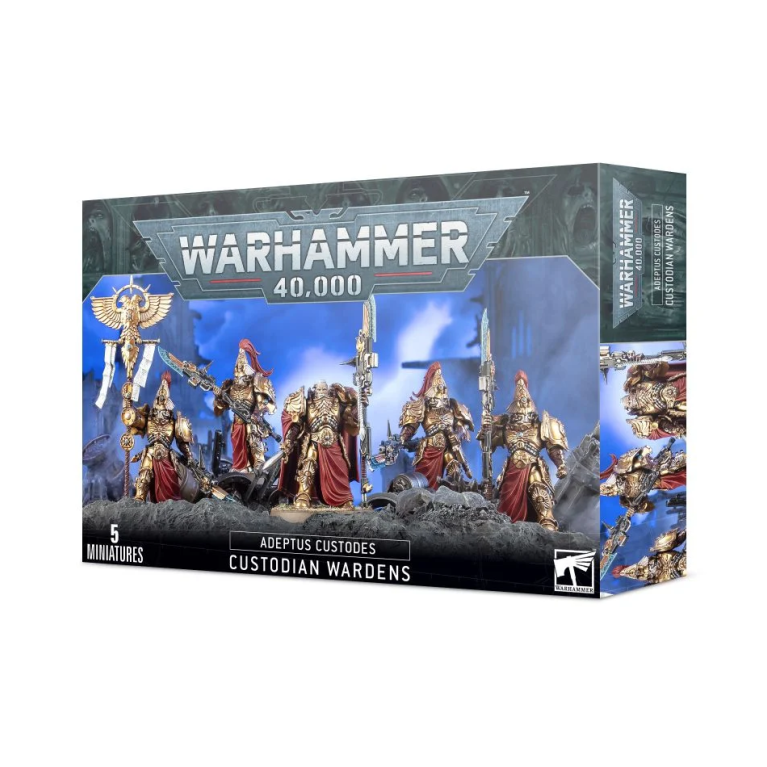 Warhammer 40,000 : Custodian Wardens Vexilus Praetor - WARHAMMER 01-11