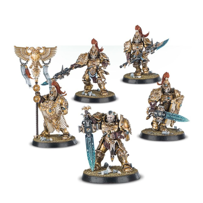 Warhammer 40,000 : Adeptus Custodes Custodian Guard Squad - WARHAMMER 01-07