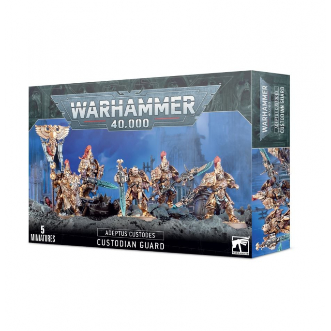 Warhammer 40,000 : Adeptus Custodes Custodian Guard Squad - WARHAMMER 01-07