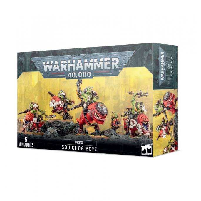 Warhammer 40,000 : Orks Boyz sur Squigliers - WARHAMMER 50-54