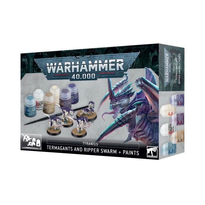 Warhammer 40,000 : Tyranides : Termagants et Peintures - WARHAMMER 60-13