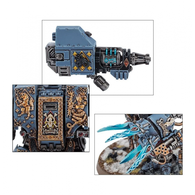 Warhammer 40,000 : Space Wolves Venerable Dreadnought - WARHAMMER 53-12