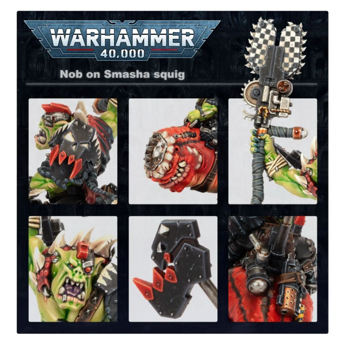 Warhammer 40,000 : Orks Boyz sur Squigliers - WARHAMMER 50-54