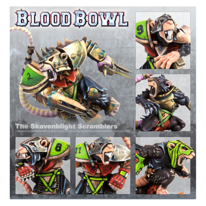 Blood Bowl : Skavens, Skavenblight Scramblers - WARHAMMER 200-11