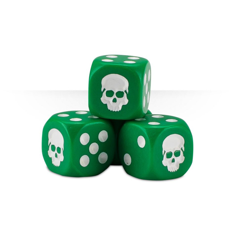 Cube de 20 dés Vert - WARHAMMER 65-36 V