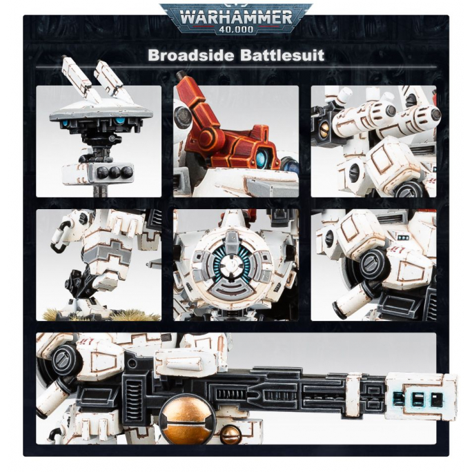 Warhammer 40,000 : T'Au Empire / XV88 Broadside Battlesuit - WARHAMMER 56-15