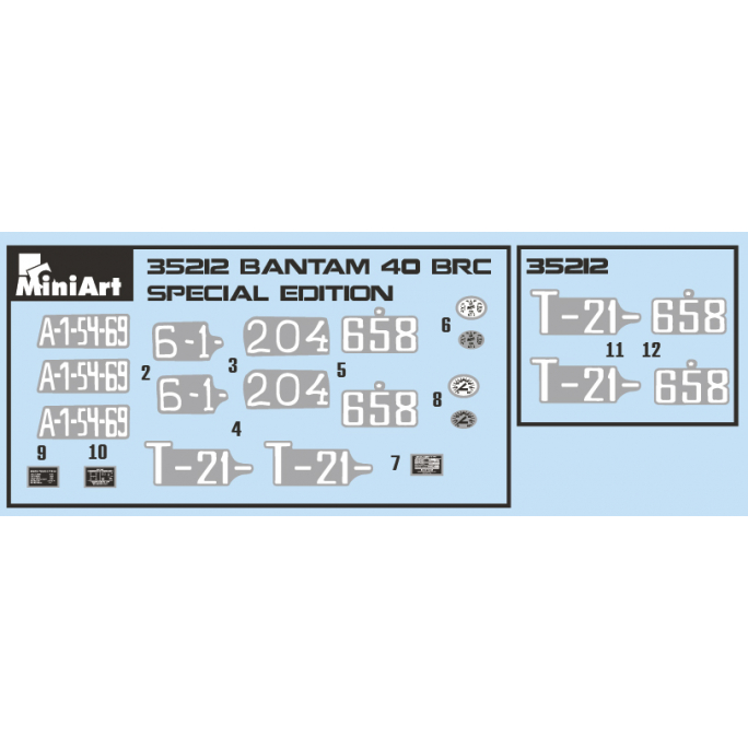 Jeep BANTAM 40 BRC - MINIART 35212 - 1/35