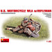 Maquette militaire MP Policier militaire avec moto Harley-Davidson - MiniArt 35168- 1/35