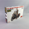 Maquette militaire MP Policier militaire avec moto Harley-Davidson - MiniArt 35168- 1/35