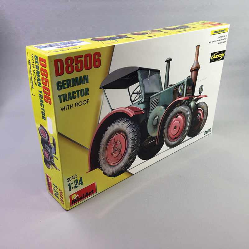 Tracteur Allemand D8506, avec toit - MINIART 24010 - 1/24