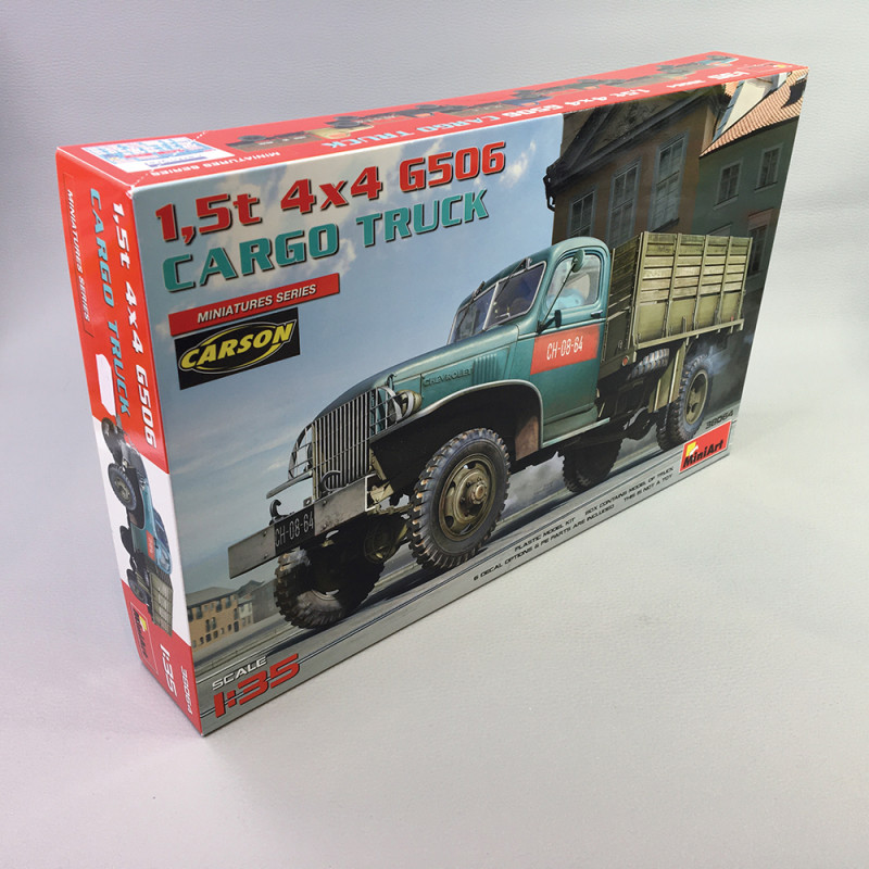 Camion de Transport G506, 1.5 T 4x4, 1940 - MINIART 38064 - 1/35