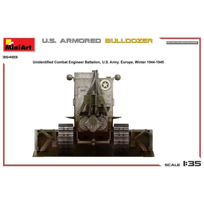 Bulldozer Blindé Américain - MINIART 35403 - 1/35