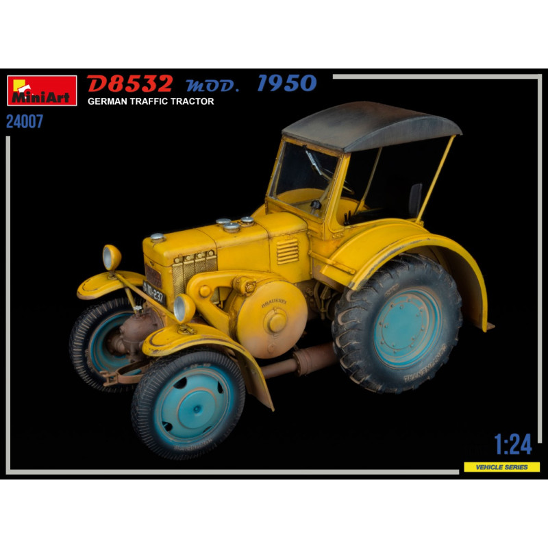 Tracteur Allemand D8532 MOD.1950 - MINIART 24007 - 1/24