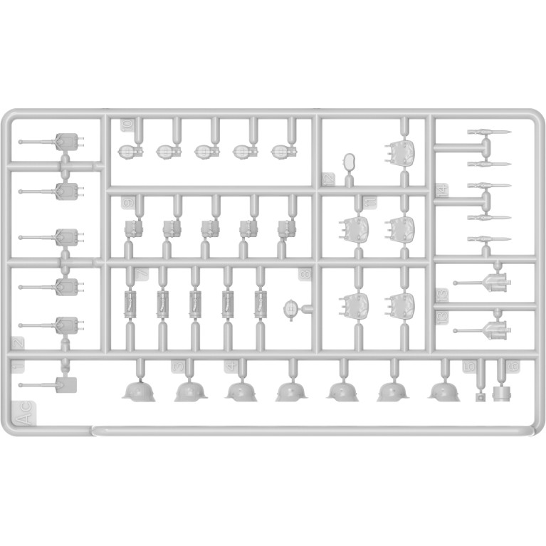 Conducteurs de chars allemands, Uniforme d'Hiver 44-45 - MINIART 35370 - 1/35