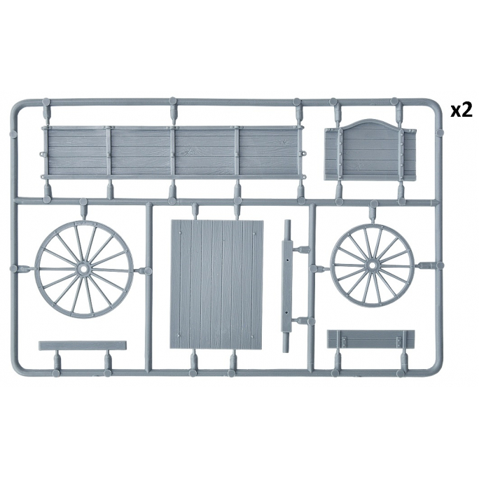 Chariot de Ferme, Européen - MINIART 35642 - 1/35
