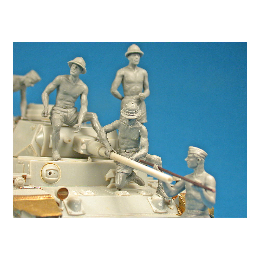 Solido 1/50, Char Tigre, canon 8,8cm, Allemand, Afrika Korps Rommel