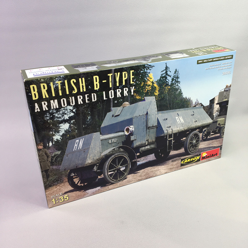 Camion Blindé Britannique, Type B, 1914 - MINIART 39006 - 1/35
