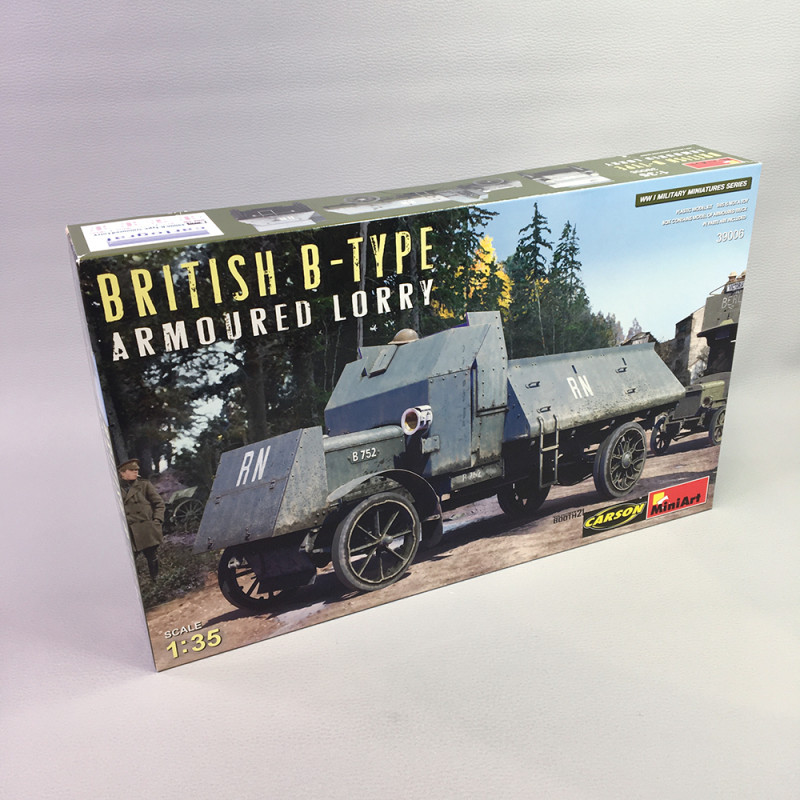 Camion Blindé Britannique, Type B, 1914 - MINIART 39006 - 1/35